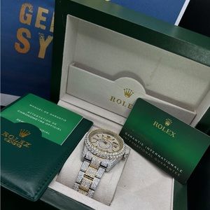 Rolex 42mm Dweller 32 Carats VVS1